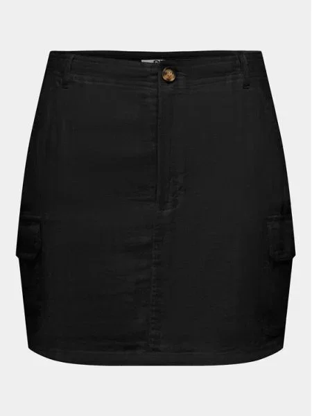 ONLY Fustă mini Malfy-Caro negru