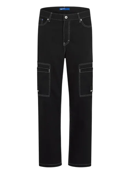 Pantaloni cargo Karl Lagerfeld Jeans negru