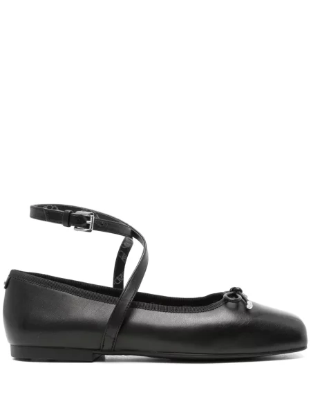Balerini Michael Michael Kors din piele negru