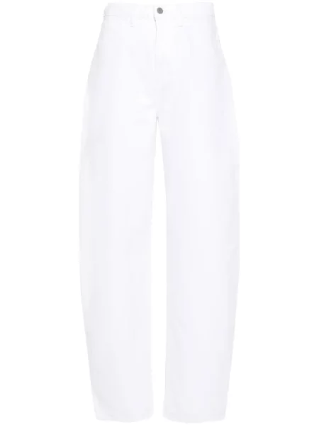 Zwężane dżinsy 3x1 zwężany biały