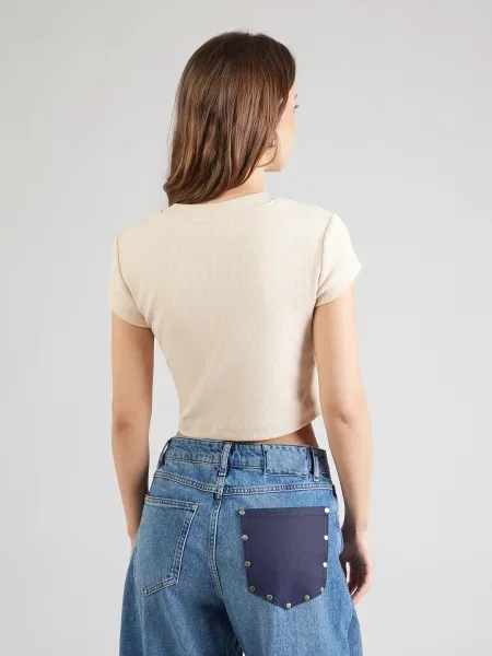 Tricou Calvin Klein bej