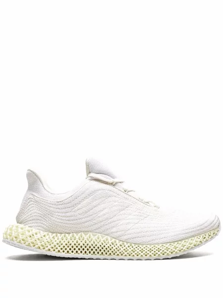 Sneakerși Adidas Primeknit alb