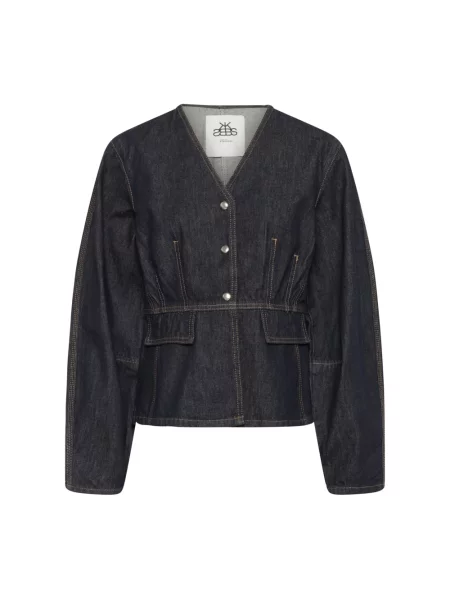 Kurtka jeansowa Karen By Simonsen niebieska