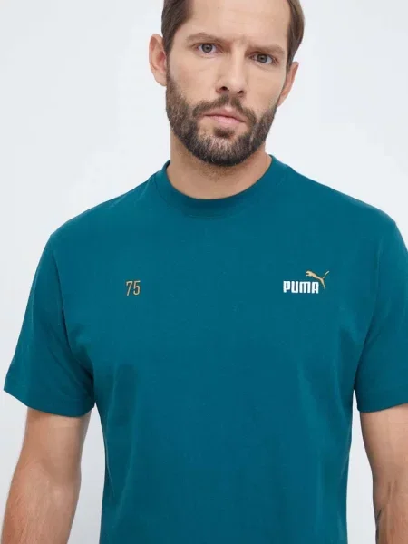 Футболка Puma з принтом зелений
