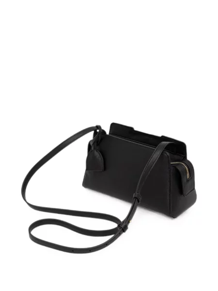 Geantă Armani Exchange cu autograf negru