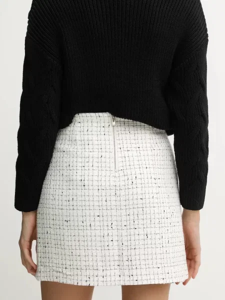 Morgan szoknya mini egyenes JGABY bézs