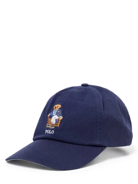 Polo Ralph Lauren czapka z daszkiem granatowa