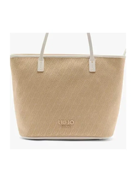 Geantă shopper Liu Jo bej