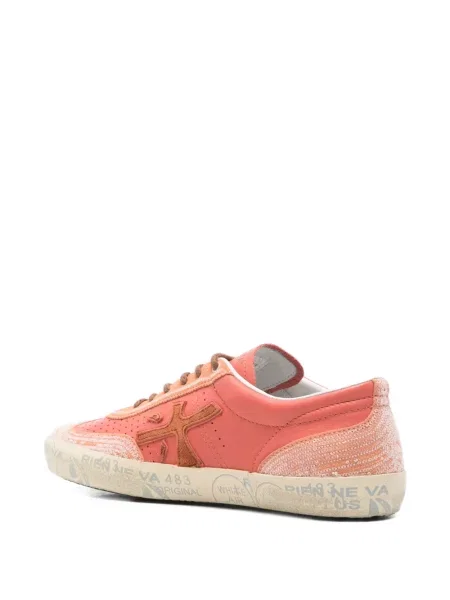 Sneakerși Premiata cu paiete portocaliu