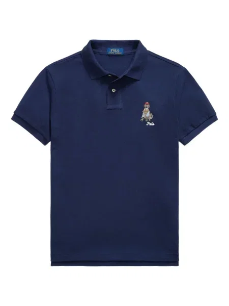 Șapcă Polo Ralph Lauren de mătase cu broderie cu dungi negru