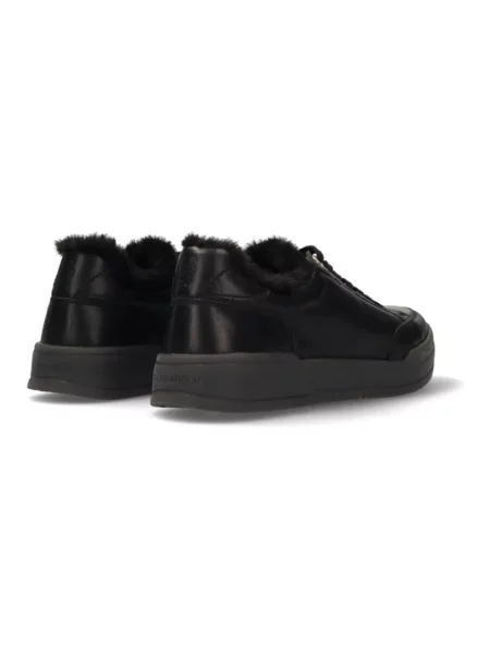 Sneakersy Salamander skórzane czarne