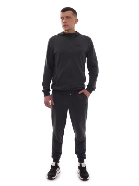 Спортивний костюм STREAM темно-сірий віскоза/поліестер сірий