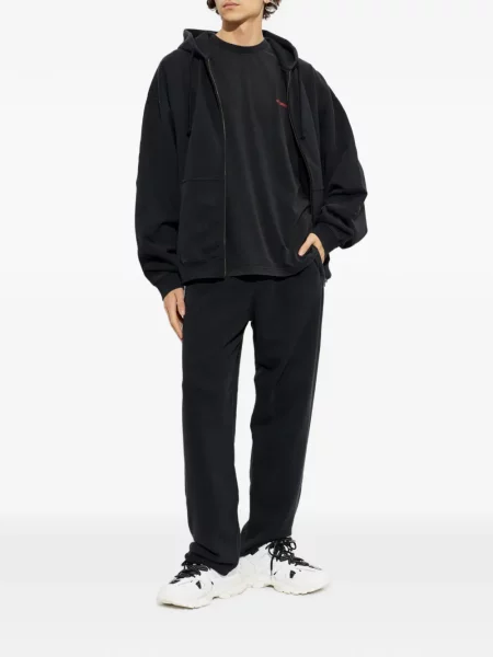 Hanorac cu glugă Vetements cu imagine negru