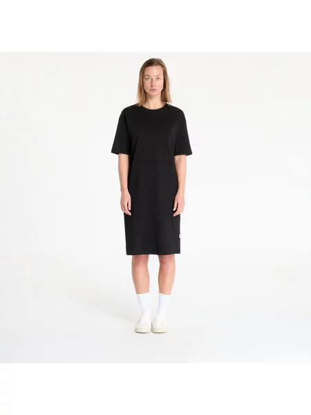 Φόρεμα Urban Classics Ladies Organic Oversized Slit Tee Dress Black M μαύρο