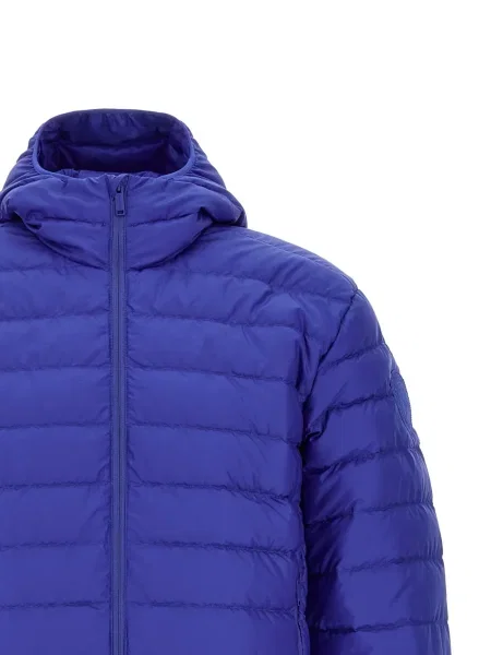Geacă Canada Goose cu autograf albastru