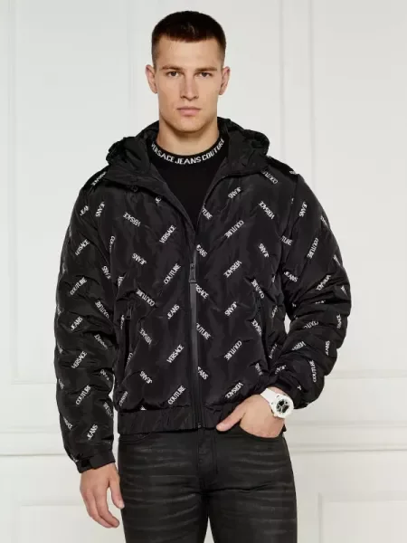 Versace Jeans Couture De puf geacă negru