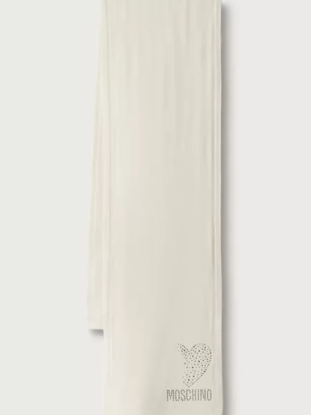 Moschino fular lână bej