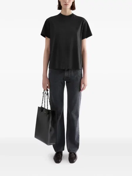 Scurt tricou Jil Sander negru