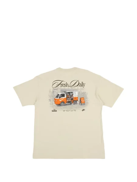 Decupat tricou Nike cu autograf alergare albastru