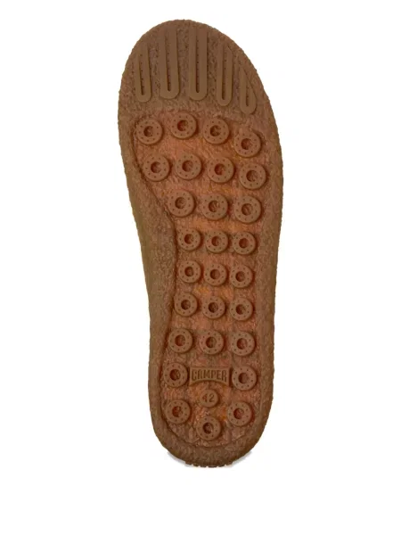 Sneakerși Camper din piele de căprioară maro