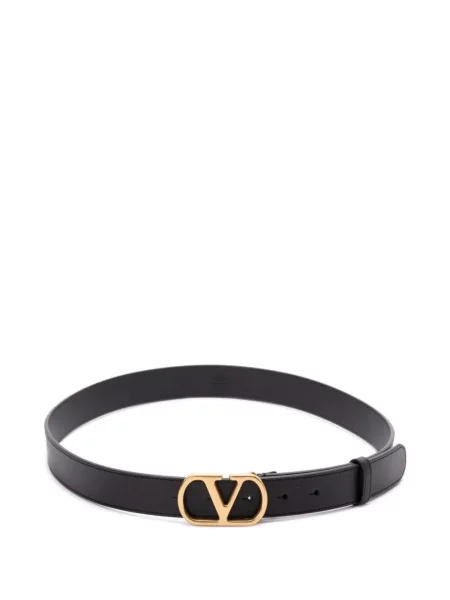 Curea Valentino Garavani din piele negru
