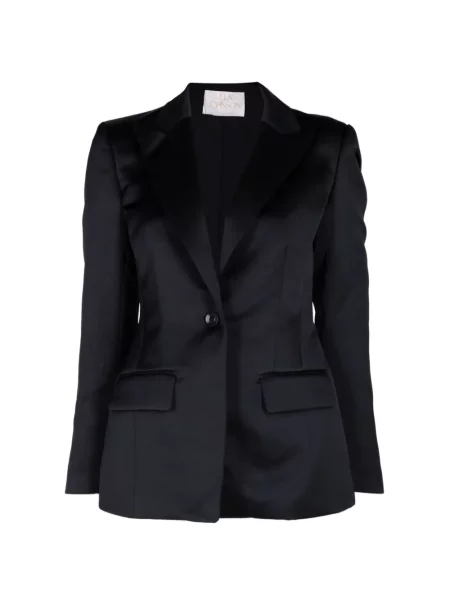 Sacou Ulla Johnson din satin negru