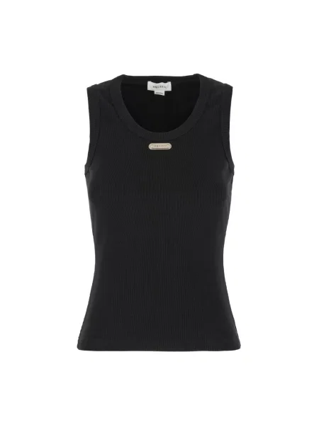 Top Alexander Mcqueen czarny