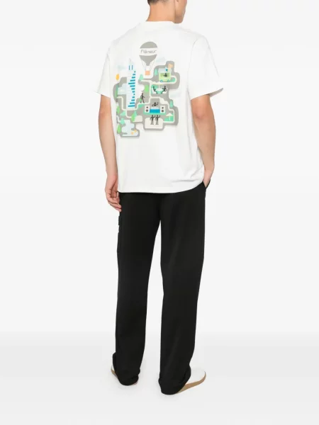 Tricou Flâneur alb