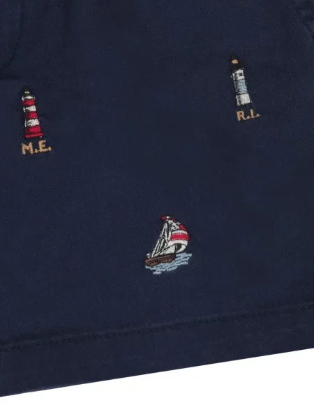 Szorty dziecięce Polo Ralph Lauren niebieskie