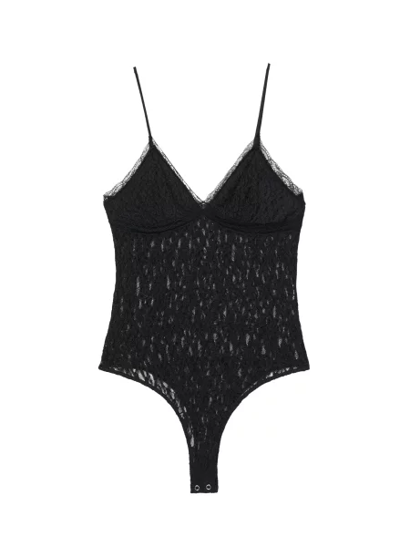Pull&Bear Tricou body negru