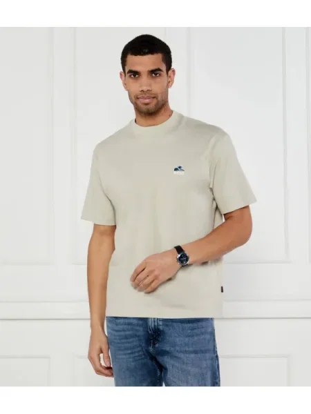 BOSS ORANGE Tricou Te_numbers bej
