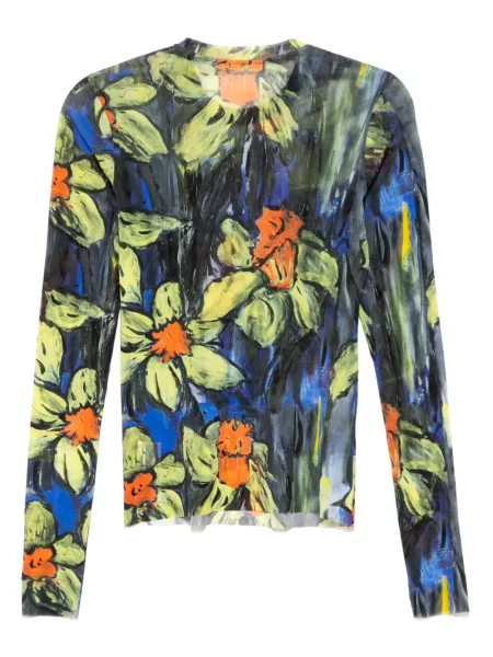 Tricou mânecă lungă Jnby albastru
