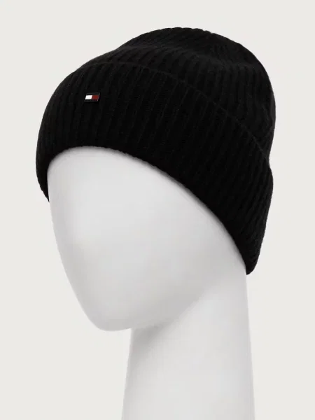 Tommy Hilfiger De cașmir căciulă negru