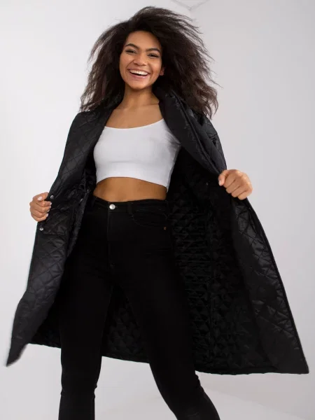 Palton Fashionhunters negru