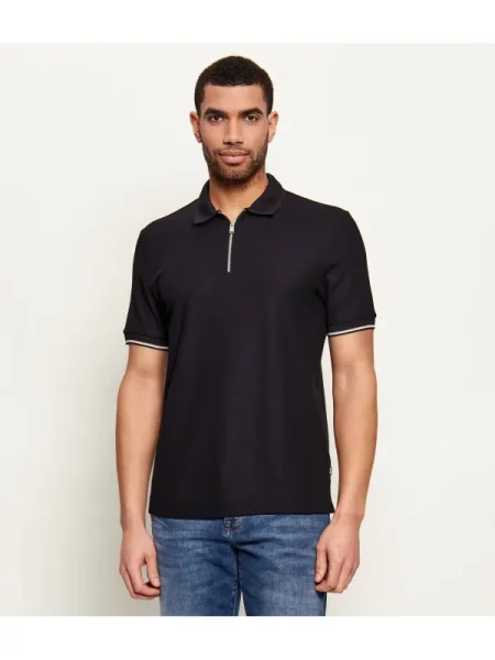 BOSS polo de C-Pei 04 negru