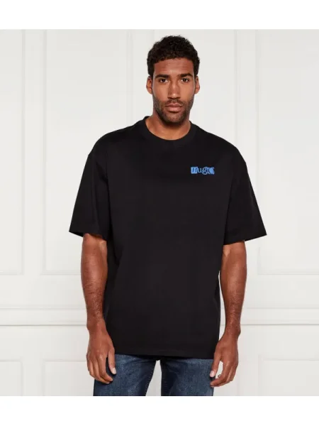 Hugo Blue Tricou Nilte negru