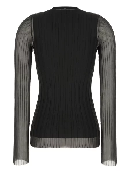 Top Sportmax lung negru
