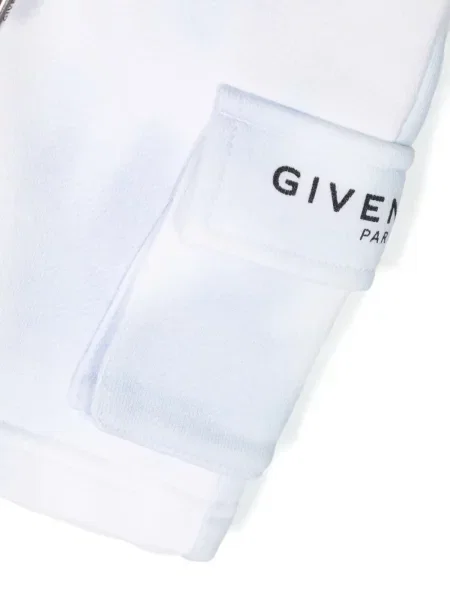 Bermudy dziecięce Givenchy białe