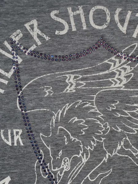 Tricou Htc Los Angeles cu imagine gri