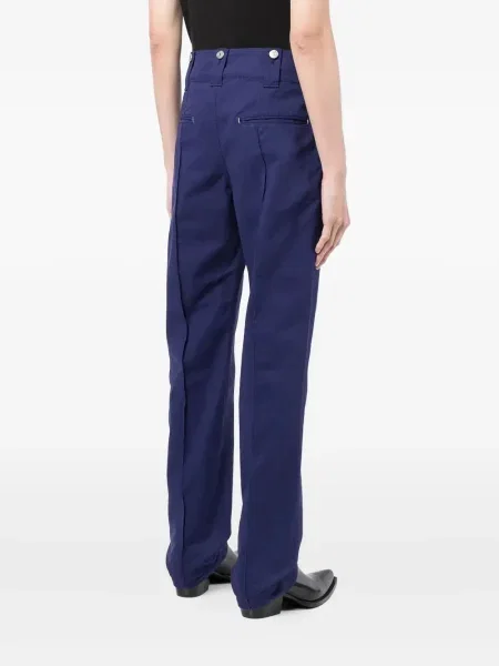 Pantaloni Marant plisate albastru