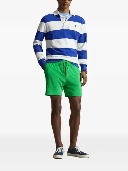 Кожени чорапи Polo Ralph Lauren с отворена пета с пейсли десен бяло