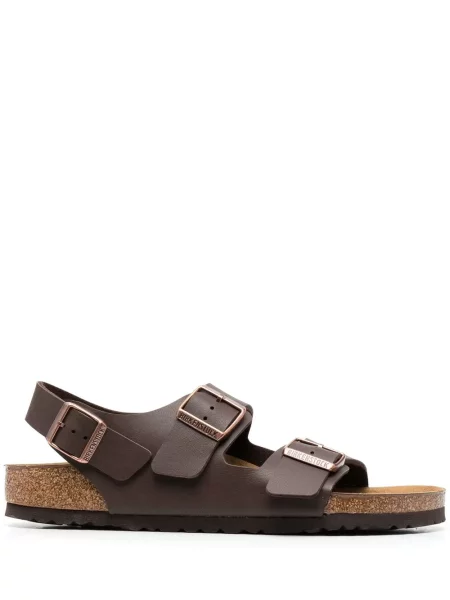 Sandale Birkenstock cu cataramă maro