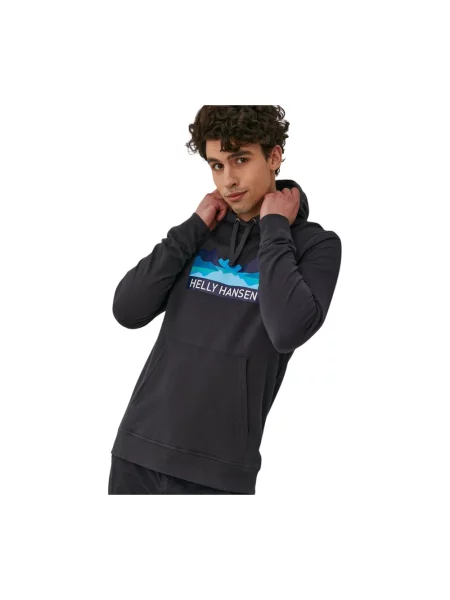 Bluza z kapturem Helly Hansen szara