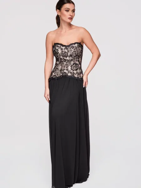 Rochie de seară Edoti negru