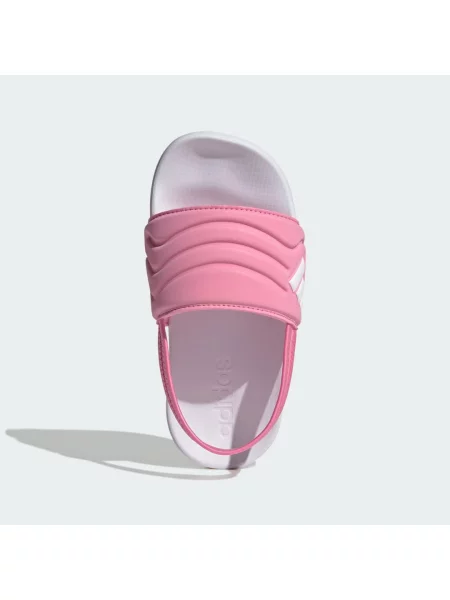 KLAPKI ADILETTE ESTRAP SLIDES CHILDREN białe