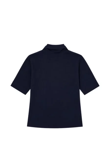 Scurt tricou Seventy cu funde albastru