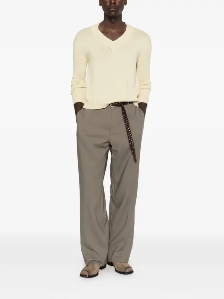 Pulover Second/layer galben