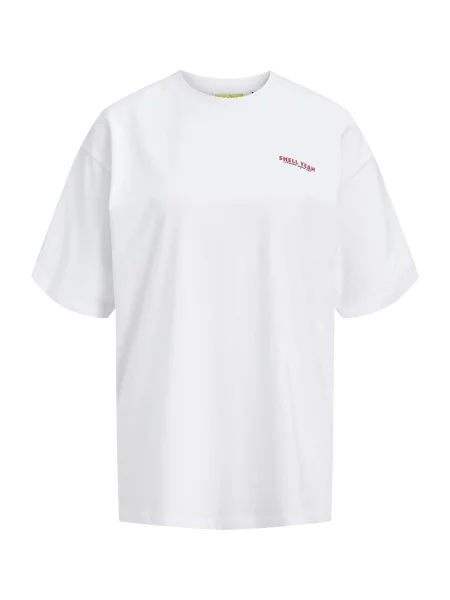 JJXX Tricou JXMillow albastru deschis / galben lămâie / negru alb