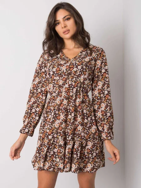 Sukienka Och Bella garniturowa czarna