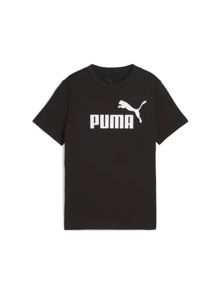 PUMA Młodzieżowa koszulka ESS z logo No. 1 Akcesoria czarny